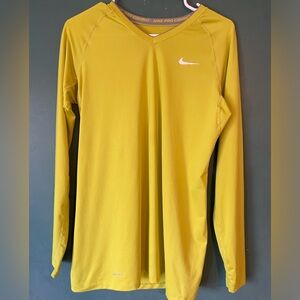 Lemon Lime Nike Long Sleeve Shirt